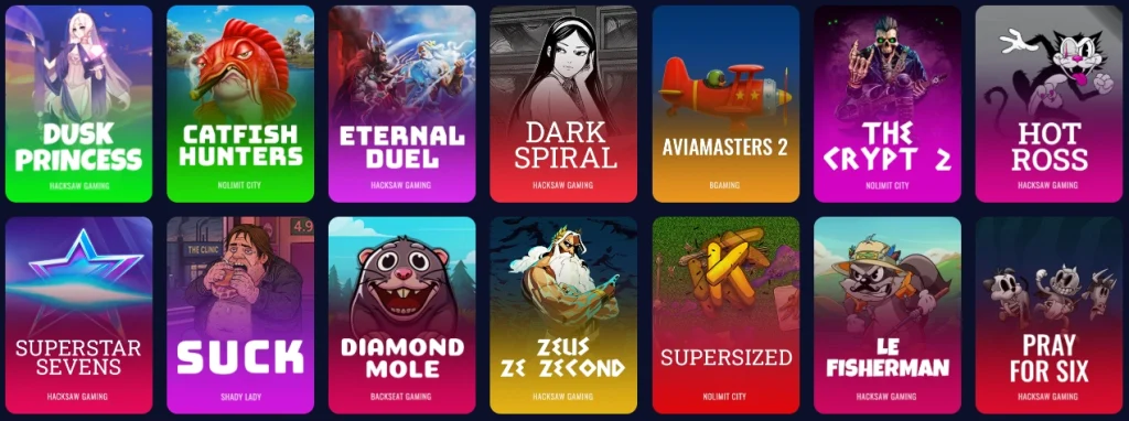 Rollino Casino affiliate landing preview